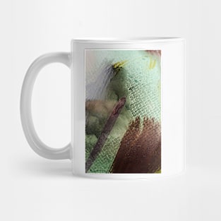 Vitreous Enamels on Blown Glass Mug